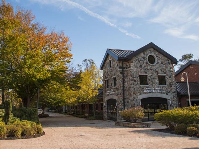 The Brookdale Community College campus in Lincroft, NJ 