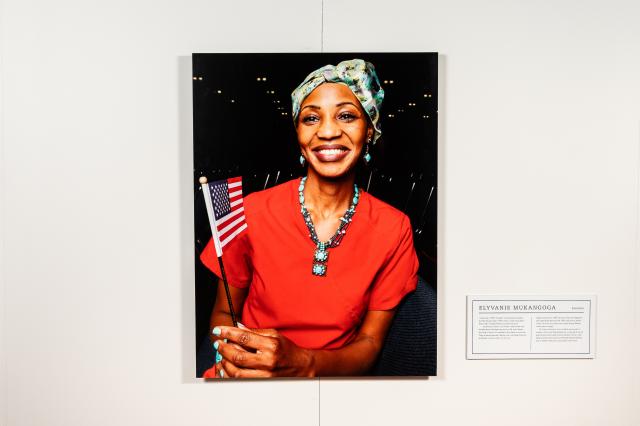 The Newest Americans is on exhibit at Kean