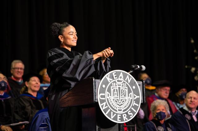 Women Take the Lead at Graduate Commencement - Kean University