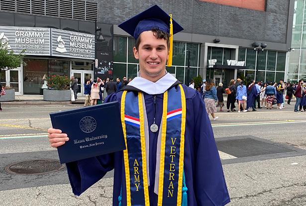 Kean Ocean Graduate Earns Degree While on Active Military Duty - Kean ...