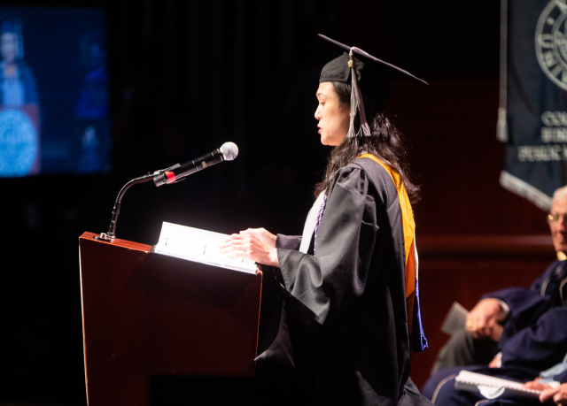 Women Take the Lead at Graduate Commencement - Kean University