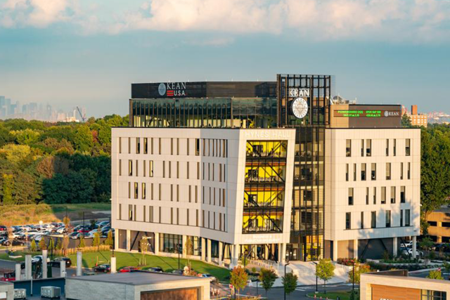 A photo of Kean University's Hynes Hall.