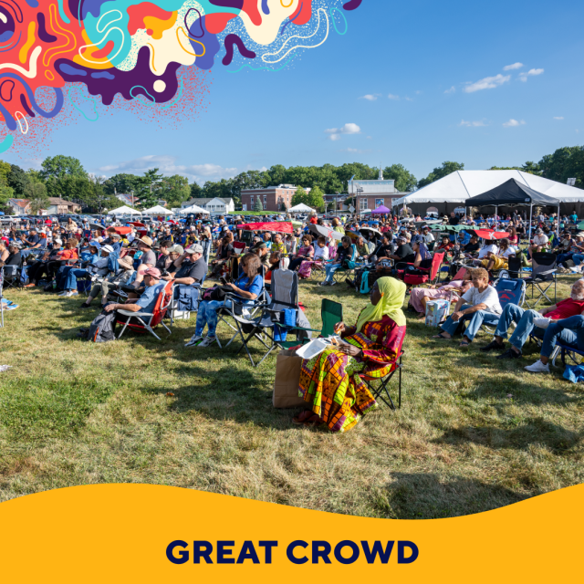 crowd at the festival