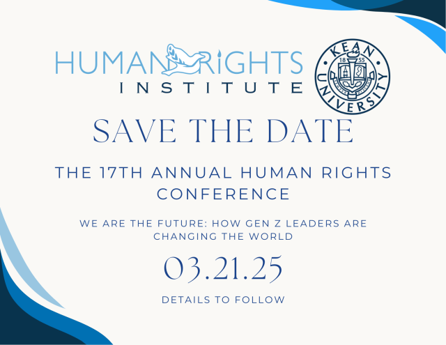 Save the Date: The 17th Annual Human Rights Conference